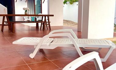 Casa en segunda fila de la playa en renta en Chuburná Puerto