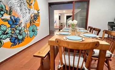 Casa en segunda fila de la playa en renta en Chuburná Puerto