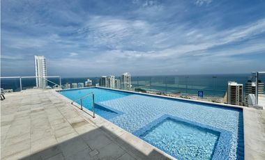 Apartamento Bocagrande vista al mar y Bahia