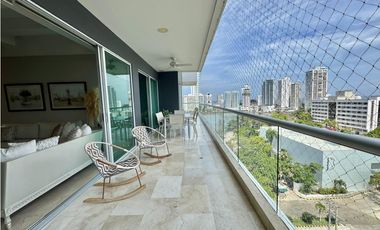 Apartamento Bocagrande vista al mar y Bahia