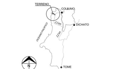 Terreno Construccion  en Venta en Coliumo, Los Morros, Punta Talca