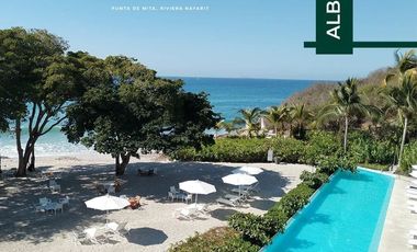 Departamento de lujo en la PLAYA Punta de Mita / BOLONGO
