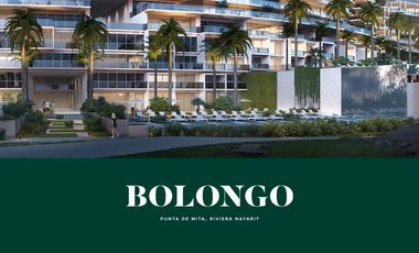 Departamento de lujo en la PLAYA Punta de Mita / BOLONGO