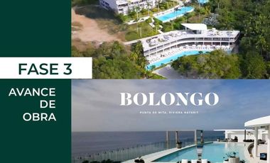 Departamento de lujo en la PLAYA Punta de Mita / BOLONGO