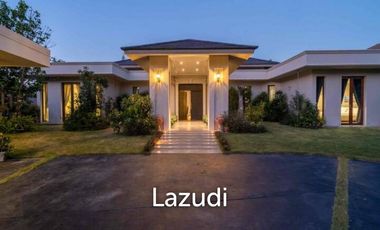 Truly Beautiful Luxury Pool Villa For Sale Single-Level Resort Home Features Beautiful Lotus Pond