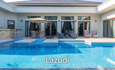 Truly Beautiful Luxury Pool Villa For Sale Single-Level Resort Home Features Beautiful Lotus Pond