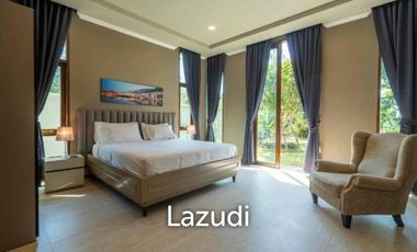 Truly Beautiful Luxury Pool Villa For Sale Single-Level Resort Home Features Beautiful Lotus Pond