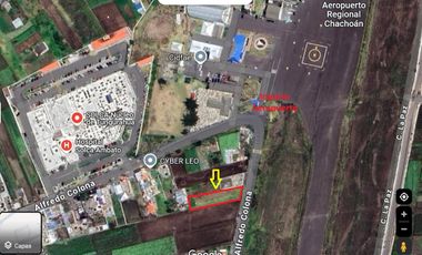 TERRENO EN VENTA AMBATO IZAMBA