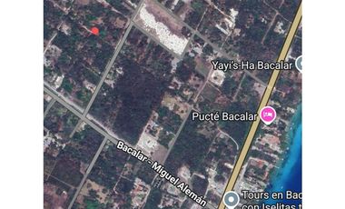 Venta Terreno Bacalar 480 m2 $2.2 MDP