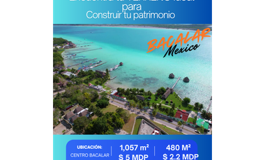 Venta Terreno Bacalar 1,057 m2 $5 MDP
