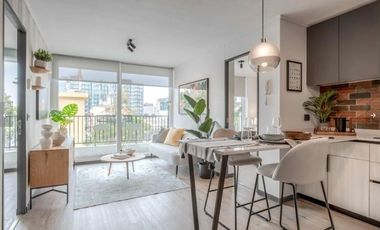 Arriendo Dpto 2D-2B Metro Santa Ana