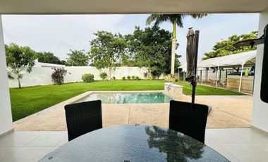 Casa de una planta en venta a 5 minutos de Mérida