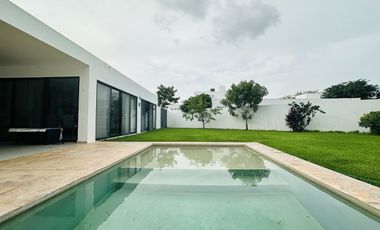 Casa de una planta en venta a 5 minutos de Mérida