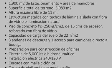 3,190 M2   CHIH PERIF R ALMADA  nave industrial FLOESDIR LR 130722 25