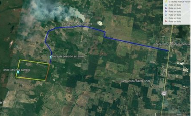 Terreno en Ignacio Zaragoza en Campeche en venta