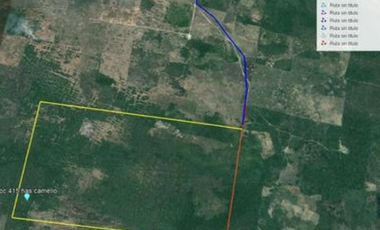 Terreno en Ignacio Zaragoza en Campeche en venta