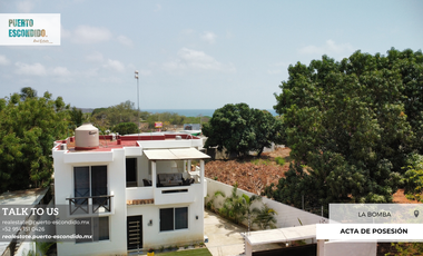 Terreno cerca del Mercado de Zicatela