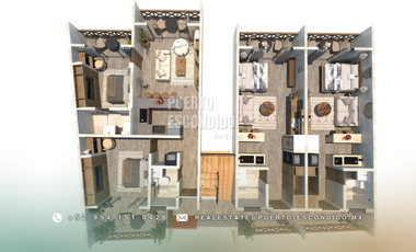 Condominios de lujo en Punta Zicatela