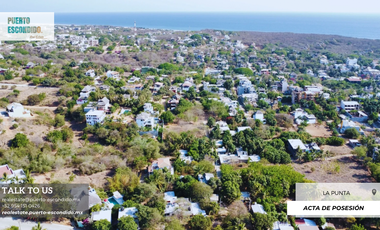 3 Lotes en Punta Zicatela, Puerto Escondido