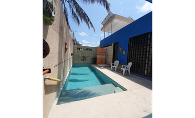 Casa de una planta amueblada en venta a 100 metros del mar