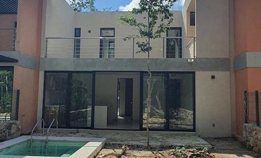 CASA EN VETA DE 2 HABITACIONES EN TULUM, QROO. LB 242