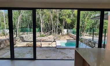 CASA EN VETA DE 2 HABITACIONES EN TULUM, QROO. LB 242