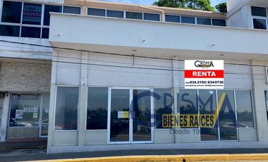 LOCAL EN RENTA  SOBRE BOULEVARD EN ZONA CENTRO