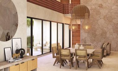 CASA EN VENTA DE 4 HABITACIONES EN PLAYA DEL CARMEN CIUDAD MAYAKOBA LB 216