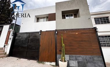 Casa amueblada en renta en jardines del santuario