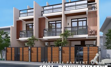 PRE-SELLING: BRANDNEW MODERN TOWNHOUSE FOR SALE IN PILAR VILLAGE, LAS PIÑAS CITY