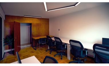 Arriendo de oficina amueblada metro manuel montt