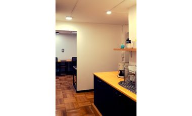 Arriendo de oficina amueblada metro manuel montt