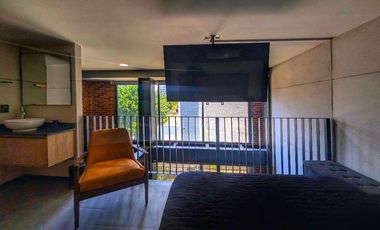 En Renta increíble Departamento 1 recámara, doble altura