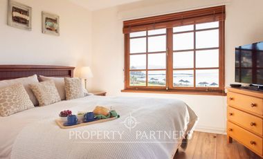 Se arrienda hermoso departamento en primer piso duplex Condominio la Puntilla.