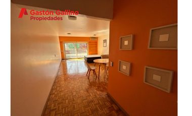 Venta 1 ambiente d 43 m2 al frente con balcón aterrazado vista  a la Biblioteca Nacional