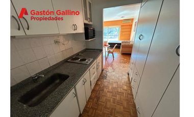 Venta 1 ambiente d 43 m2 al frente con balcón aterrazado vista  a la Biblioteca Nacional