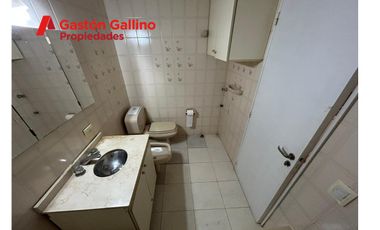 Venta 1 ambiente d 43 m2 al frente con balcón aterrazado vista  a la Biblioteca Nacional