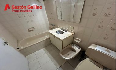 Venta 1 ambiente d 43 m2 al frente con balcón aterrazado vista  a la Biblioteca Nacional