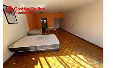 Venta 1 ambiente d 43 m2 al frente con balcón aterrazado vista  a la Biblioteca Nacional
