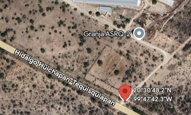 TERRENO INDUSTRIAL CORREDOR TURISTICO VENTA TECOZAUTLA HIDALGO