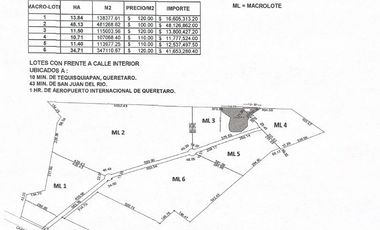 TERRENO INDUSTRIAL CORREDOR TURISTICO VENTA TECOZAUTLA HIDALGO
