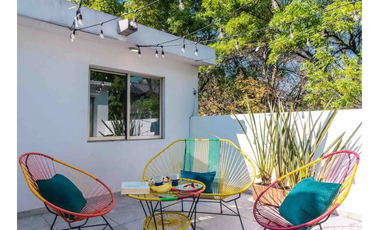 RENTA PENT HOUSE ESTILO MEXICANO, SÚPER CÉNTRICO, SAN MIGUEL CHAPULTEPEC SECC II