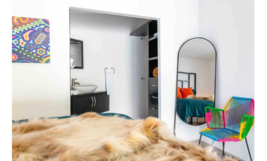 RENTA PENT HOUSE ESTILO MEXICANO, SÚPER CÉNTRICO, SAN MIGUEL CHAPULTEPEC SECC II