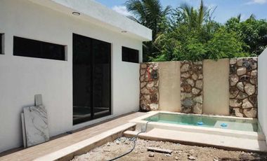 Casa en Venta a estrenar de UNA PLANTA en Izamal, Yucatán