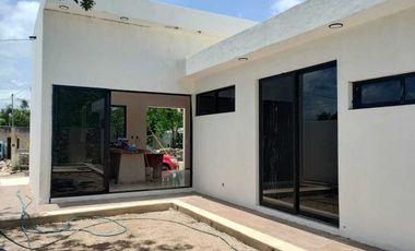 Casa en Venta a estrenar de UNA PLANTA en Izamal, Yucatán
