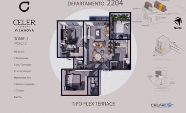 Preventa de Departamentos Celer Towers, Jilotzingo