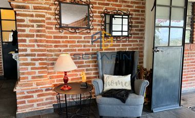 CASA DE CAMPO AMUEBLADA CON CABALLERIZAS EN  PRADERAS DEL POTRERO, HIDALGO