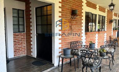 CASA DE CAMPO AMUEBLADA CON CABALLERIZAS EN  PRADERAS DEL POTRERO, HIDALGO