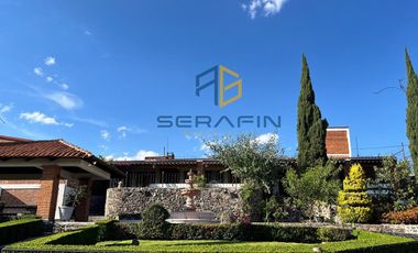 CASA DE CAMPO AMUEBLADA CON CABALLERIZAS EN  PRADERAS DEL POTRERO, HIDALGO