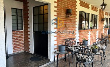 CASA DE CAMPO AMUEBLADA CON CABALLERIZAS EN  PRADERAS DEL POTRERO, HIDALGO